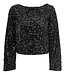 JDY Blouse SARA GLITTER JDY BLACK