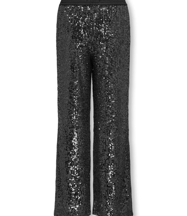 ONLY KIDS MEISJES Broek FRANSA GLITTER ONLY KIDS BLACK