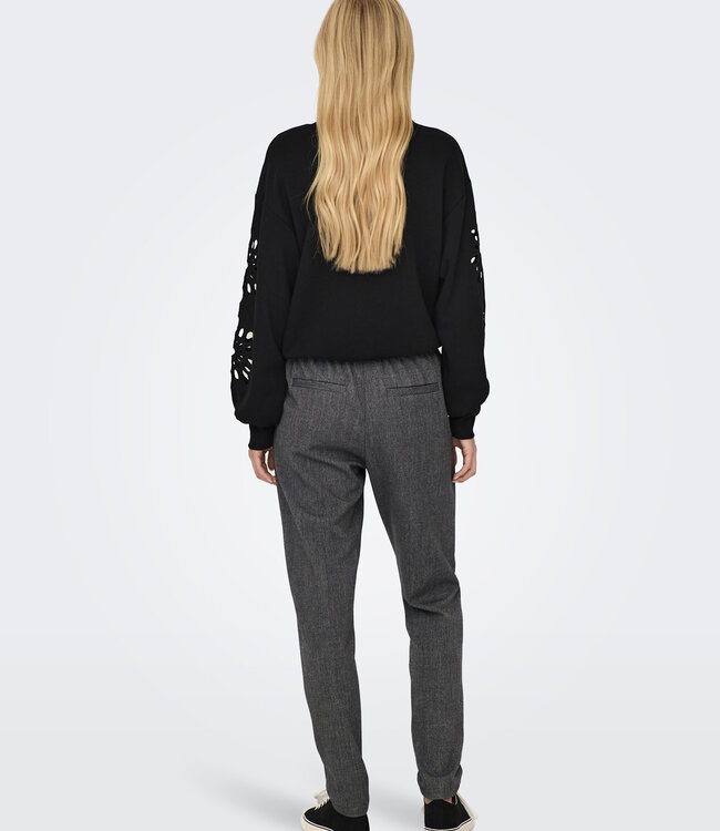 ONLY Broek POPTRASH ELISE ONLY DARK GREY