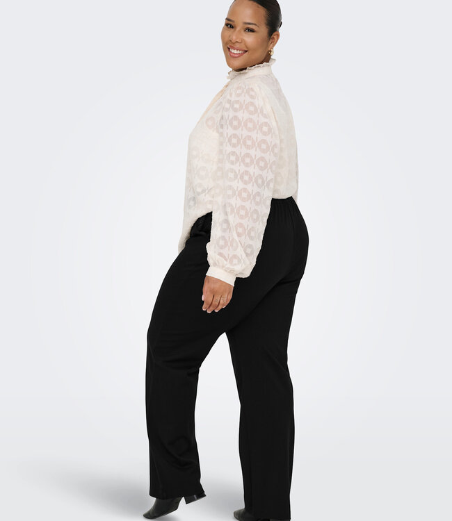 ONLY CARMAKOMA Broek GOLDTRASH LIFE BELT ONLY CARMAKOMA BLACK