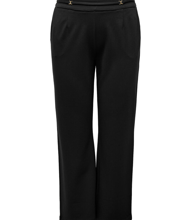 ONLY CARMAKOMA Broek GOLDTRASH LIFE BELT ONLY CARMAKOMA BLACK