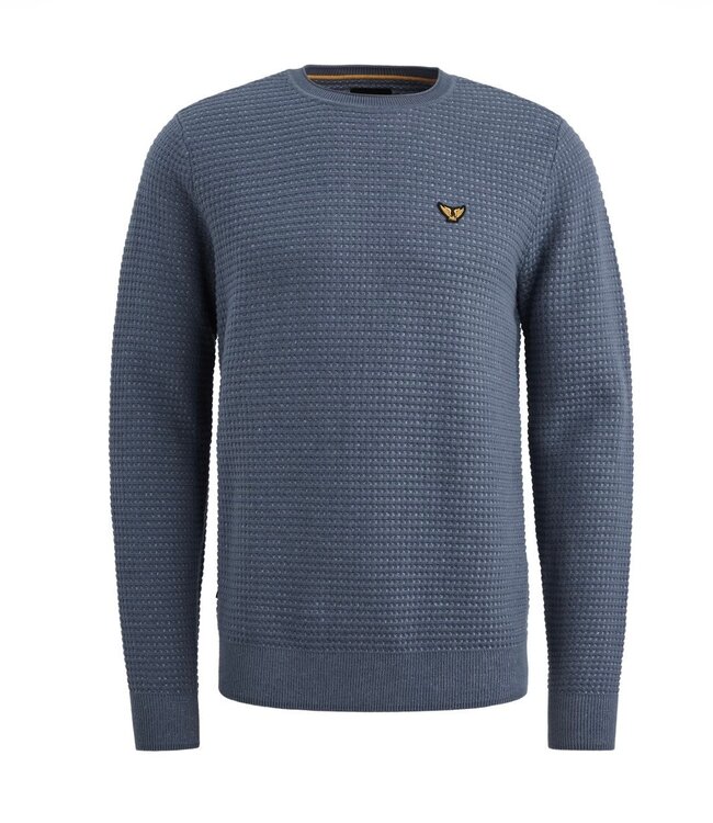 PME LEGEND Pull R-NECK COTTON MOULINE PME LEGEND VINTAGE INDIGO