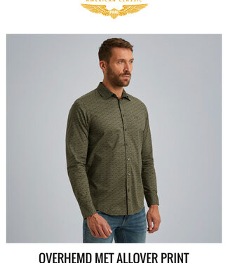 PME LEGEND Hemd PRINTED ON CTN PME LEGEND FOUR LEAF CLOVER