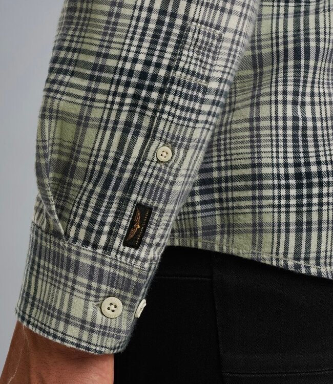 PME LEGEND Hemd BRUSHED YD TWILL CHECK PME LEGEND FOUR LEAF CLOVER