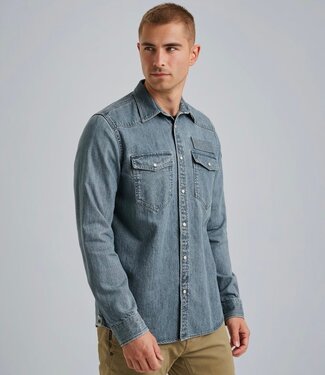 PME LEGEND Hemd JEANS INDIGO DENIM PME LEGEND DENIM BLUE