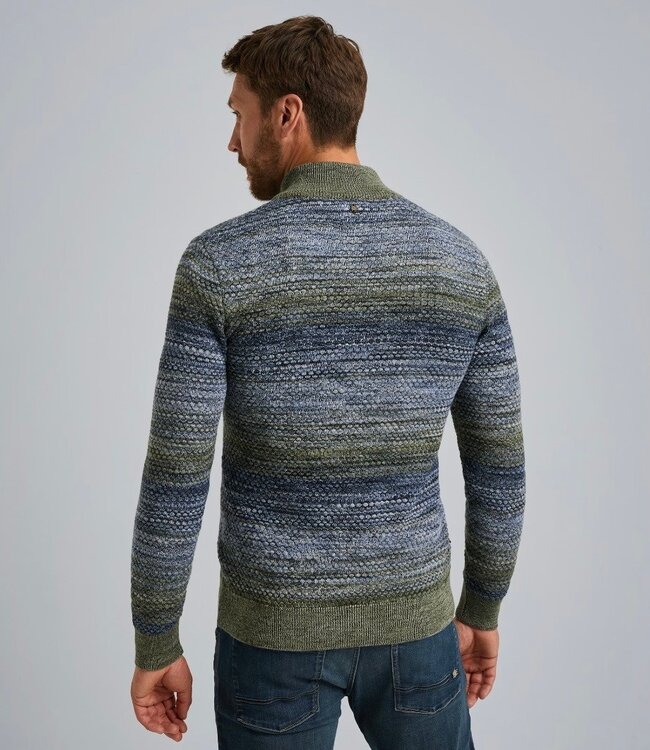 PME LEGEND Pull HALF ZIP COLLAR COLORMIX PME LEGEND VINTAGE INDIGO