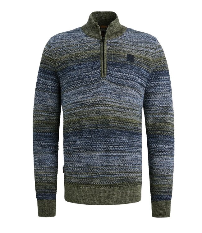 PME LEGEND Pull HALF ZIP COLLAR COLORMIX PME LEGEND VINTAGE INDIGO