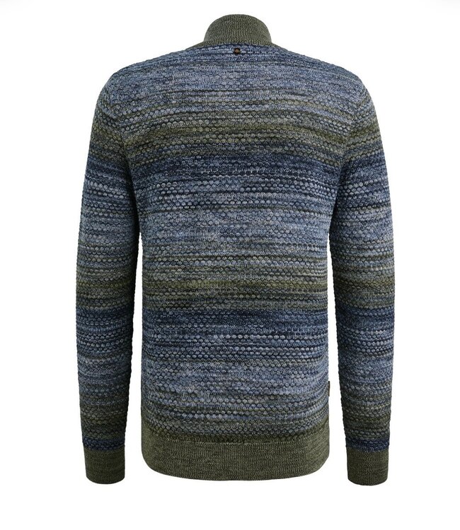 PME LEGEND Pull HALF ZIP COLLAR COLORMIX PME LEGEND VINTAGE INDIGO