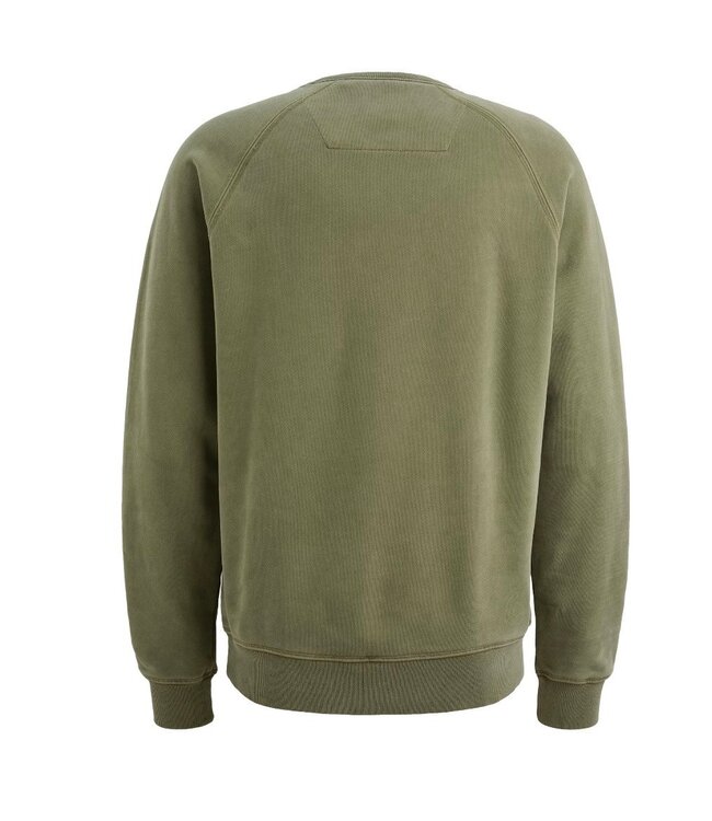 PME LEGEND Pull CREWNECK PEACH FLEECE PME LEGEND FOUR LEAF CLOVER