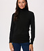 KAFFE Pull ASTRID ROLL NECK KAFFE BLACK DEEP