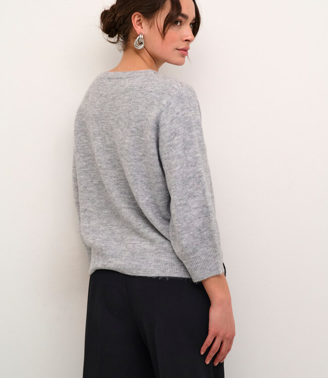 KAFFE Pull MERIDITH KAFFE GREY MELANGE