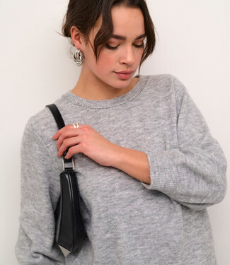 KAFFE Pull MERIDITH KAFFE GREY MELANGE