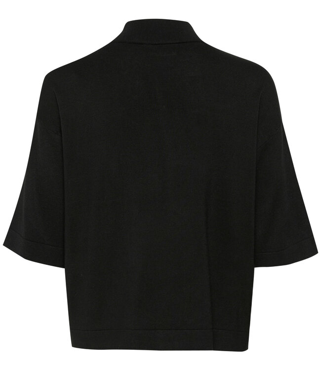 KAFFE Pull LIZZA TURTLENECK KAFFE BLACK DEEP 100121