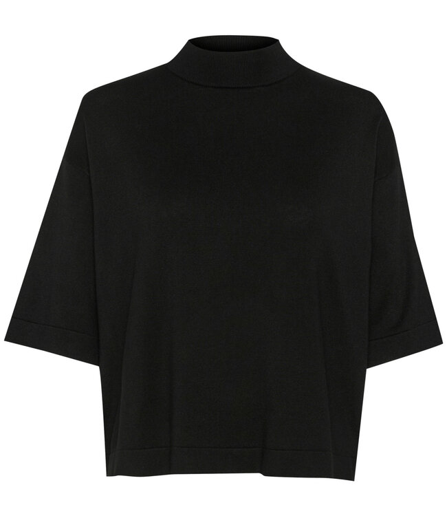 KAFFE Pull LIZZA TURTLENECK KAFFE BLACK DEEP 100121