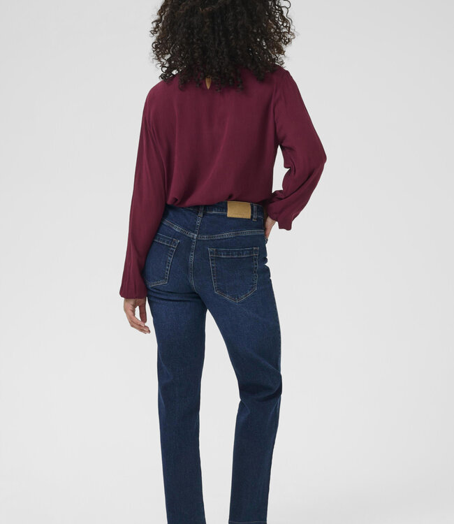 KAFFE Broek JEANS MARIS REGULAR KAFFE DARK BLUE
