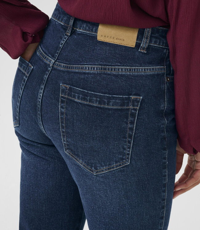 KAFFE Broek JEANS MARIS REGULAR KAFFE DARK BLUE