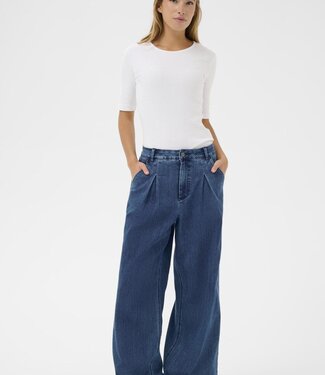 KAFFE Broek JEANS LEA WIDE KAFFE MEDIUM BLUE