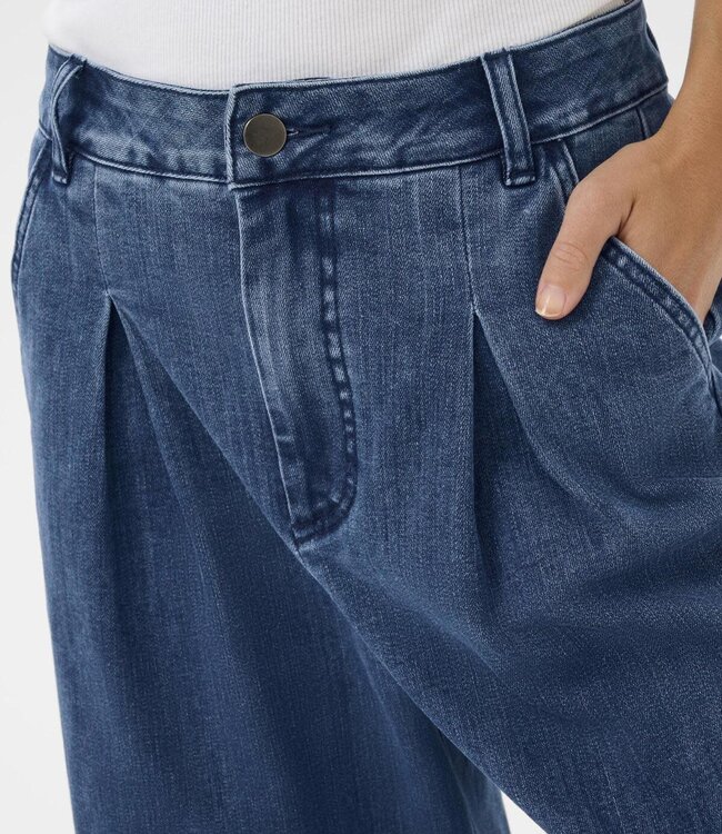 KAFFE Broek JEANS LEA WIDE KAFFE MEDIUM BLUE