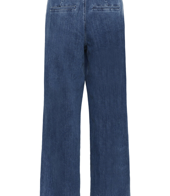 KAFFE Broek JEANS LEA WIDE KAFFE MEDIUM BLUE