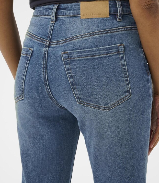 KAFFE Broek JEANS FOREST SLIM KAFFE MEDIUM BLUE