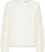 KAFFE Blouse SANDRA KAFFEE CHALK 110602