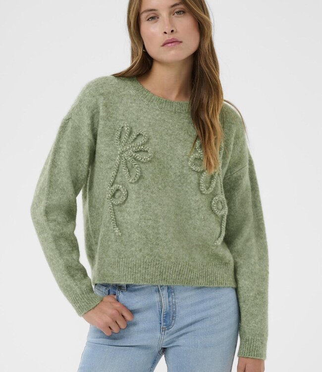 KAFFE Pull MELANIA KAFFE SEA SPRAY MELANGE 1762121