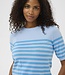 KAFFE T-Shirt LIZZA STRIPED KAFFE SPRING BLUE 108931