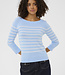 KAFFE Pull BOATNECK LIZZA KAFFE CHALK POWDER BLUE 108923
