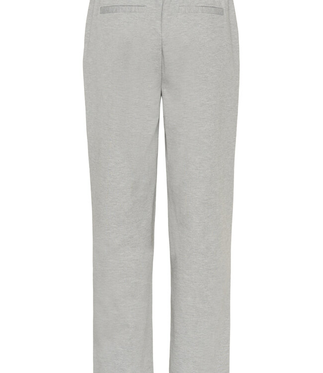 KAFFE Broek JENNY STRAIGHT KAFFE GREY MELANGE 100123