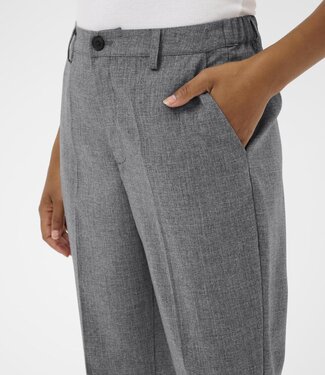KAFFE Broek RAMONA CROPPED KAFFE GREY MELANGE 100123