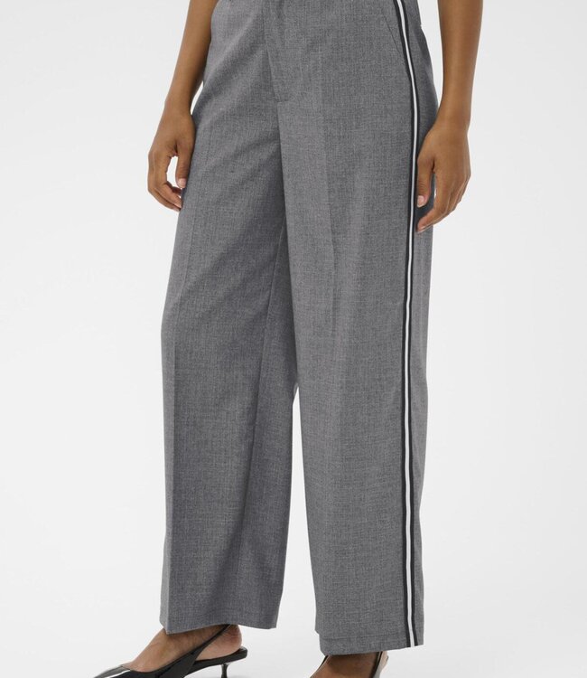 KAFFE Broek RAMONA  KAFFE GREY MELANGE 100123