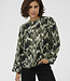 KAFFE Blouse KIA KAFFE GREEN BLACK ABSTER 108748
