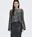 JDY Blouse SARA GLITTER JDY SILVER
