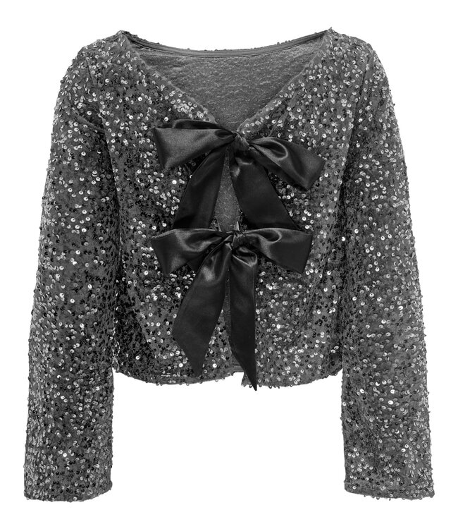 JDY Blouse SARA GLITTER JDY SILVER