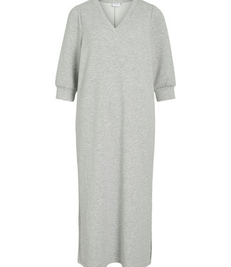 VILA Kleed SIF VILA LIGHT GREY MELANGE