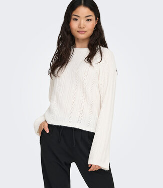 JDY Pull APRIL O-NECK JDY BRIGHT WHITE