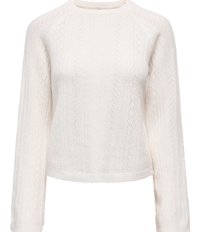 JDY Pull APRIL O-NECK JDY BRIGHT WHITE
