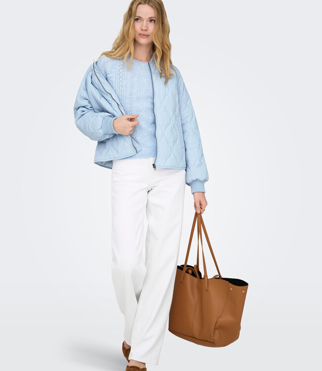 JDY Pull APRIL O-NECK JDY CASHMERE BLUE