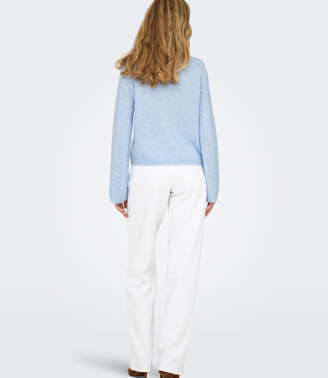 JDY Pull APRIL O-NECK JDY CASHMERE BLUE