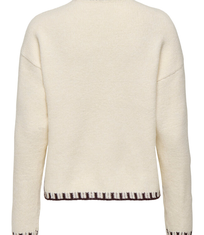 JDY Pull SILJA CONTRAST JDY SANDSHELL