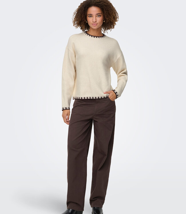 JDY Pull SILJA CONTRAST JDY SANDSHELL