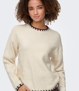 JDY Pull SILJA CONTRAST JDY SANDSHELL