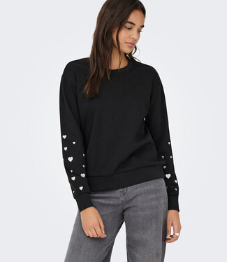 JDY Pull SWEATER PARIS JDY BLACK HEART