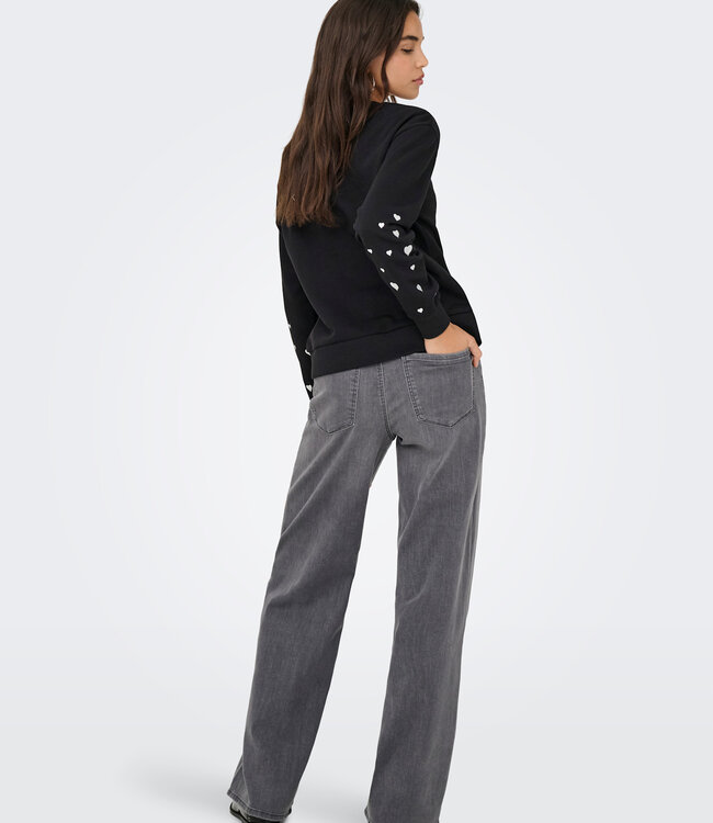 JDY Pull SWEATER PARIS JDY BLACK HEART