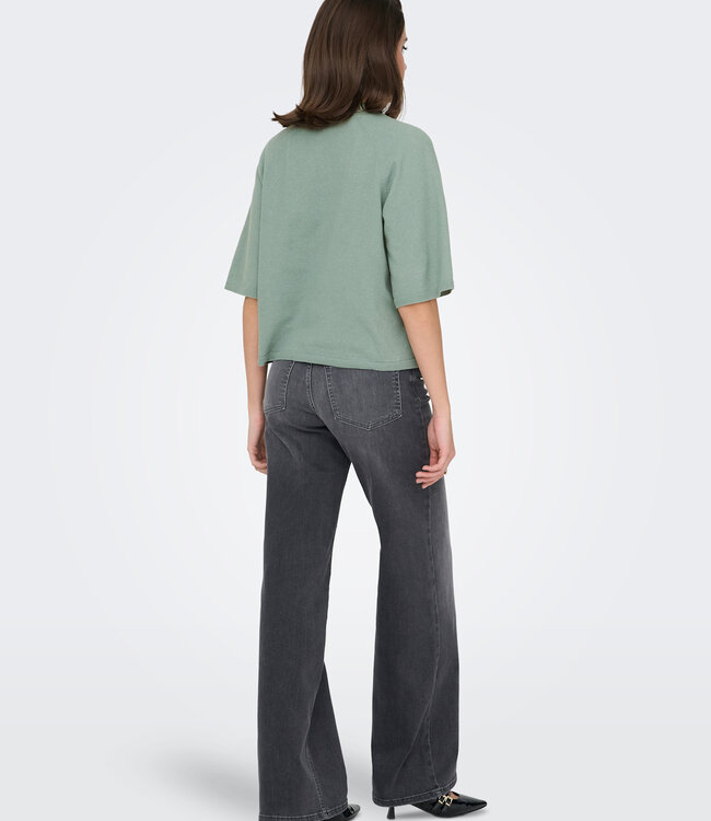 ONLY Pull LOYAL O-NECK ONLY CHINOIS GREEN