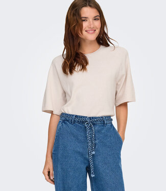 ONLY Pull LOYAL O-NECK ONLY MOONBEAM