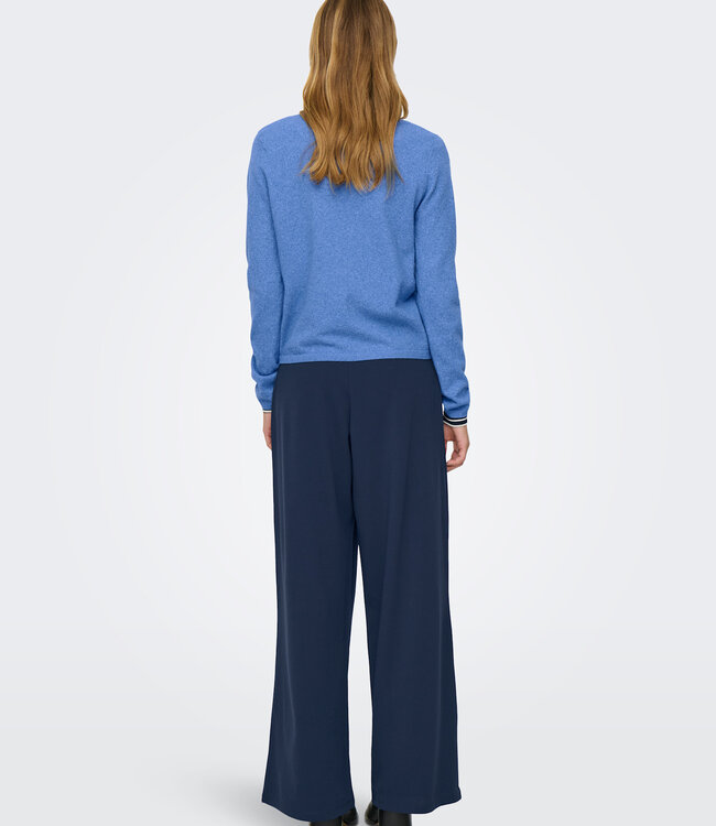 ONLY Pull LOYAL LIFE V-NECK ONLY ULTRAMARINE