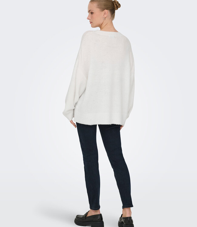 JDY Pull SONJA O-NECK JDY CLOUD DANCER
