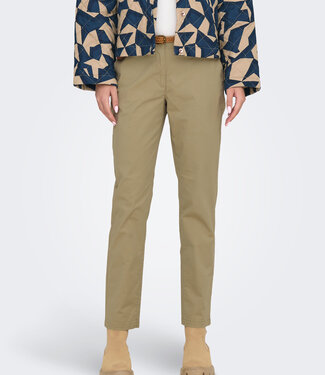 JDY Broek CHICAGO BELTED CHINO JDY TRAVERTINE