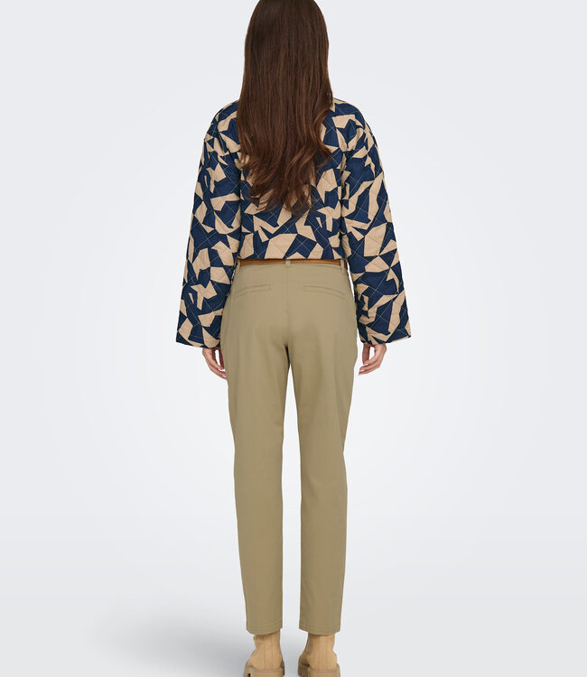 JDY Broek CHICAGO BELTED CHINO JDY TRAVERTINE